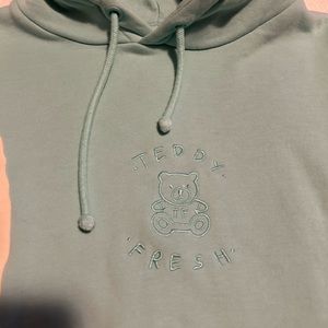 Tricolor Teddy Fresh Hoodie Size Small